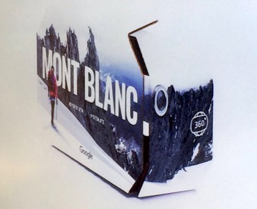 carboard google montblanc paris match